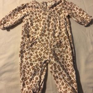 Carter’s pajama onesie.